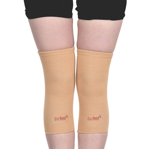 AccuSure K4 Elastic Knee Cap Pair Large